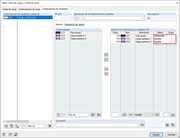 Edición de la combinación de resultados