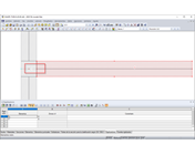 Rigidizador conectado con el panel de pandeo con elemento nulo