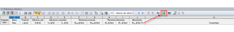 Función de importación de tablas de Excel