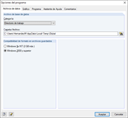 Directorio de trabajo