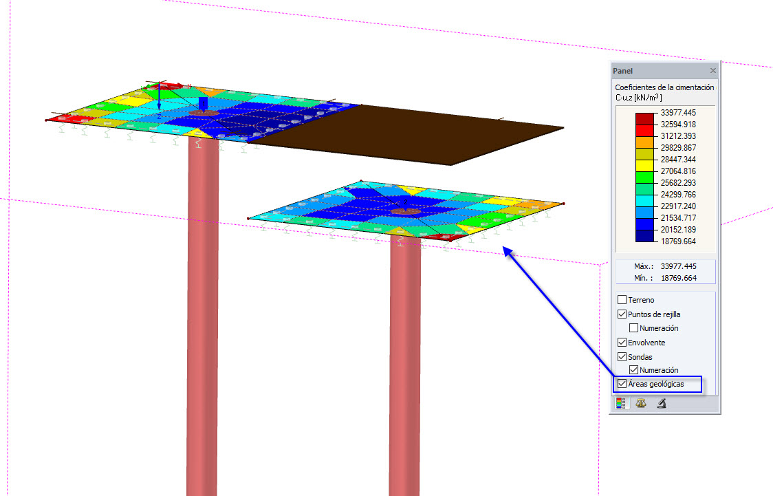Resultado - Regiones geológicas adicionales