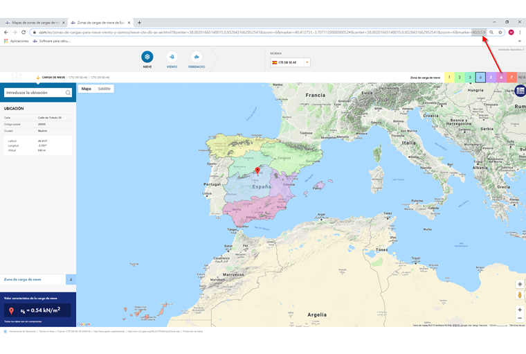 Modificación de URL
