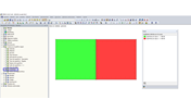 Navegador de proyectos - Mostrar: Colores en el gráfico según la visibilidad