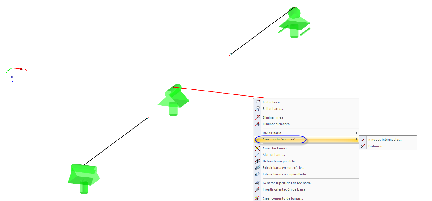 Función: Establecer nodo "en línea"