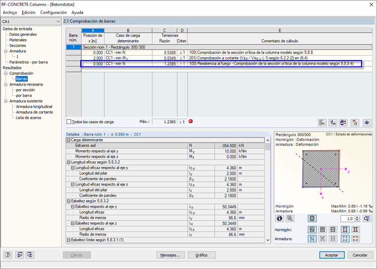 Diseño de resistencia al fuego