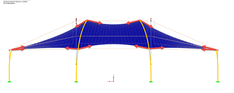 Búsqueda de forma con estructuras de apoyo deformadas