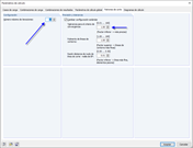 Parámetros de cálculo para el cálculo del patrón de corte