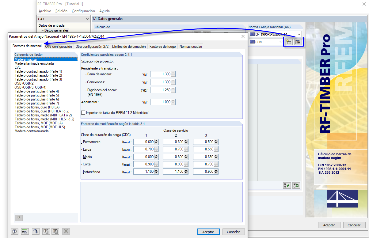 Coeficientes de ajuste