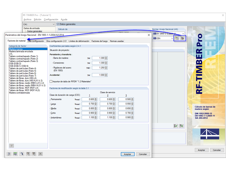 Coeficientes de ajuste