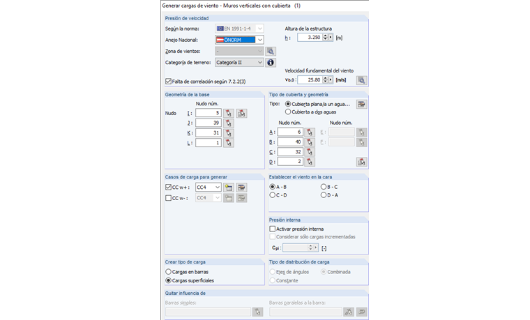 Activación de valores máximos/mínimos en el informe
