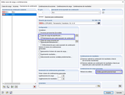 Expresión de combinación adicional para combinaciones de carga según el análisis geométricamente lineal