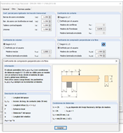Factor de compresión transversal definido por el usuario