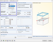 Siempre que se seleccione el Anejo Nacional general de EN 1991-1-3, el programa le permite introducir cualquier valor.