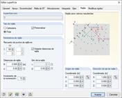 Configuración - Rejilla de superficie
