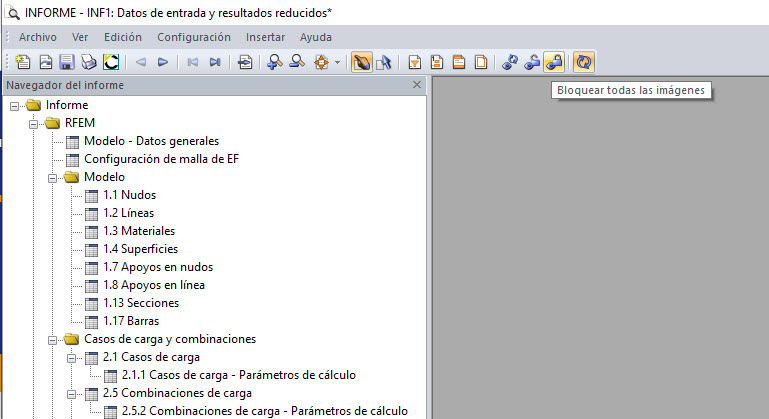 Schaltfläche zum Sperren aller Bilder