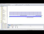 Modelo de RFEM con disposición de las coacciones laterales