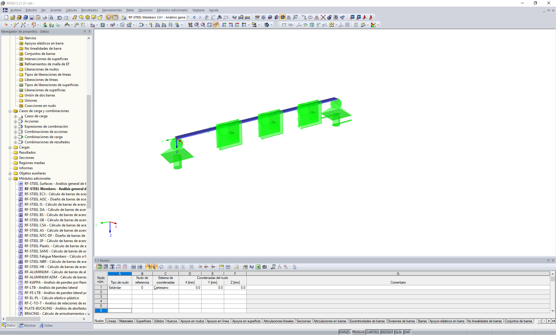 Soporte mostrado correctamente