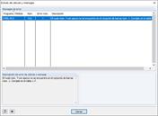 errores de cálculo y advertencias