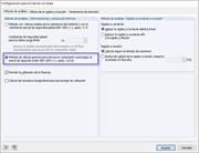 Cuadro de diálogo "Configuración para cálculo no lineal": Método general para barras de compresión
