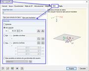 Dirección de los sistemas de ejes de superficie