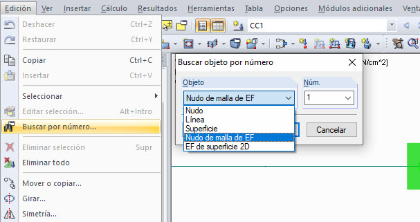 Búsqueda por número