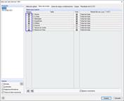 Cuadro de diálogo "Selección del informe de impresión", pestaña "Datos del modelo"