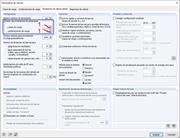 Parámetros de cálculo