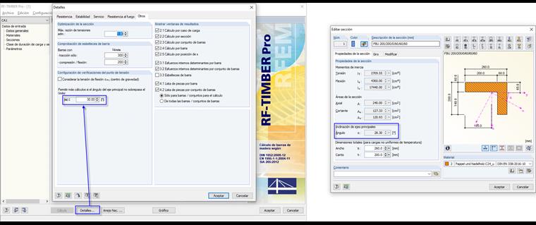 Detalles en RF-TIMBER Pro