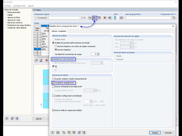 Detalles de la composición