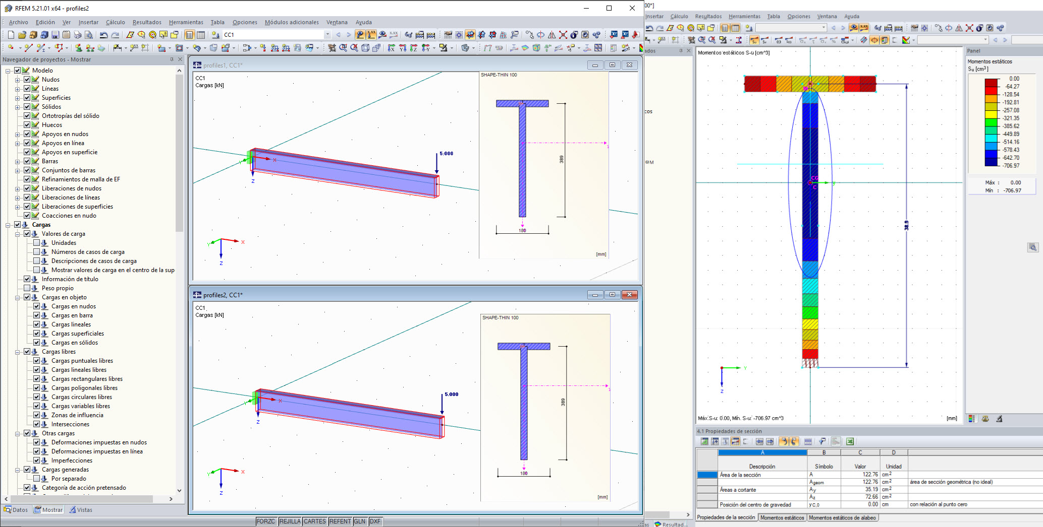 Valor de la sección 2
