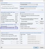 Configuración detallada para el cálculo en RF-/FOUNDATION Pro