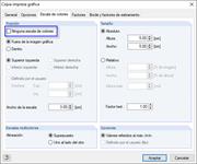 Visualización de la escala de colores