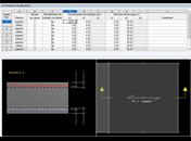 Cuadro de diálogo "1.4 Armadura longitudinal" con la configuración de recubrimiento de hormigón