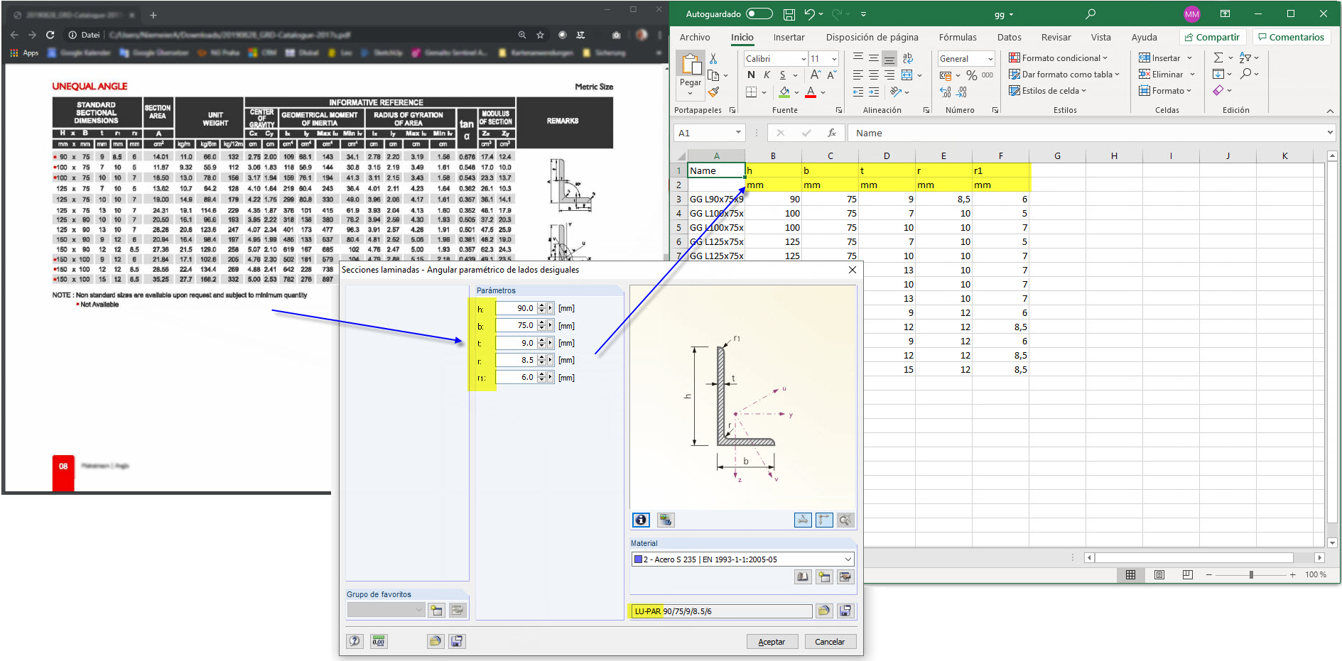 Creación de un archivo CSV