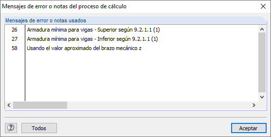 Cuadro de diálogo con los mensajes 26) y 27)