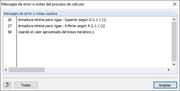 Cuadro de diálogo con los mensajes 26) y 27)