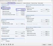 Definición manual del coeficiente de cortante