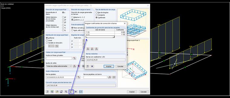 Coeficientes de corrección