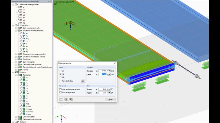 Evaluación de resultados para sólidos