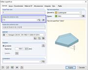 Líneas de contorno de la superficie