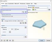 Líneas de contorno de la superficie