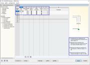 Cuadro de diálogo "1.5 Apoyos" con las opciones de reducción de momentos y esfuerzos cortantes