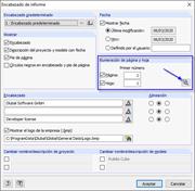 Numeración de página y hoja