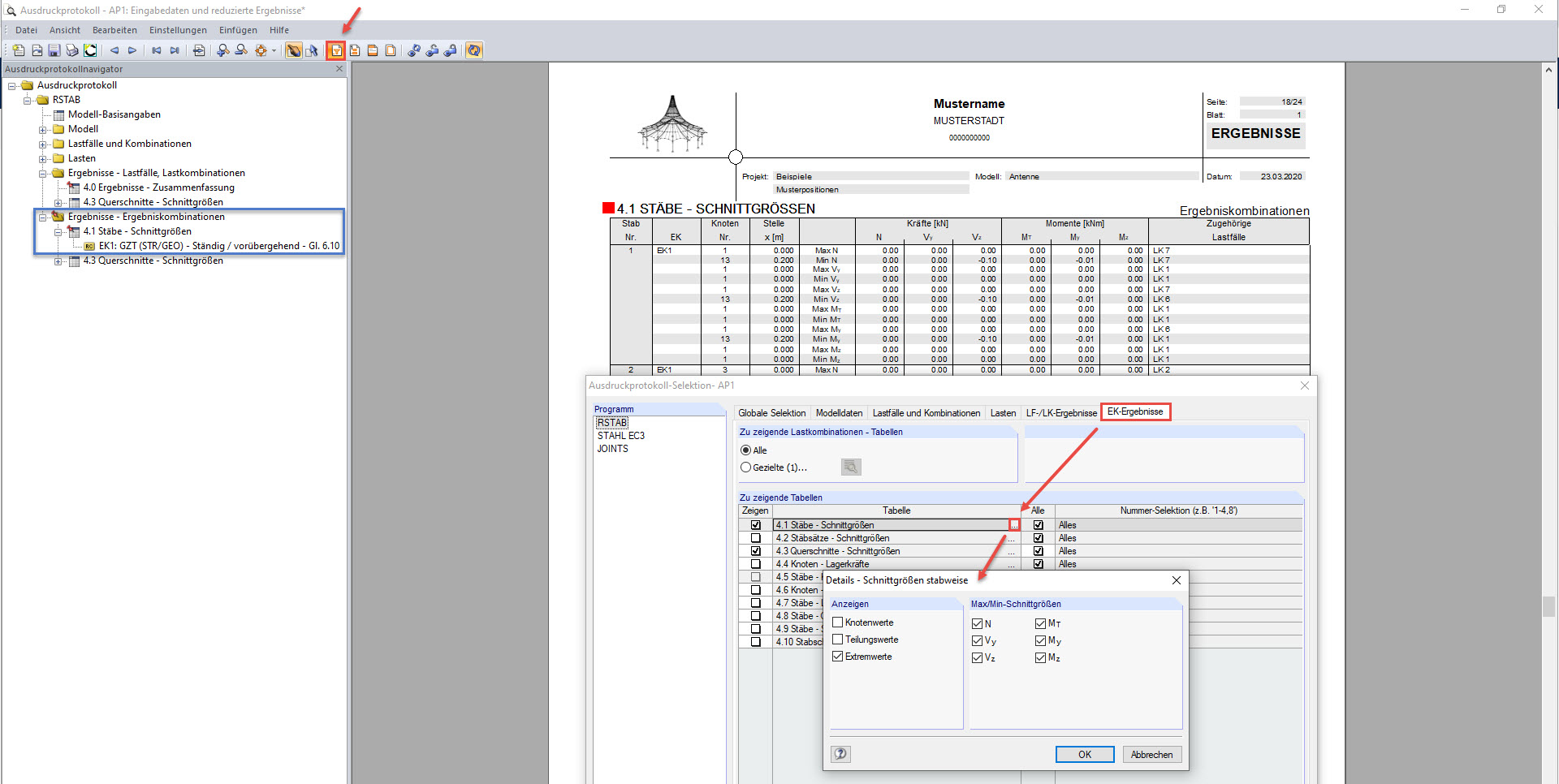 Detalles (solo valores extremos)