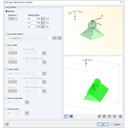 Editar sistema de ejes definido por el usuario