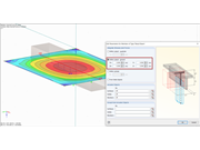 Área de integración de la viga de resultados