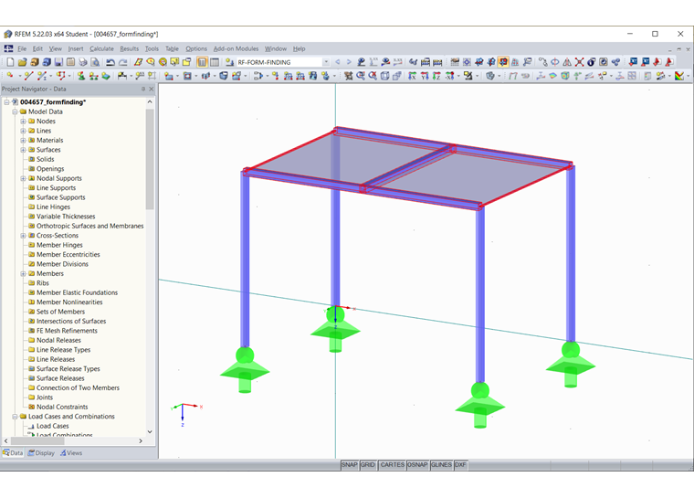 Modelo de RFEM