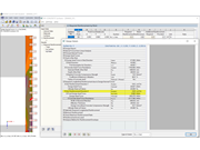 Detalles de cálculo sin optimización de esfuerzos internos