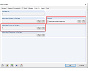 Cuadro de diálogo "Editar superficie" → "Integrado"