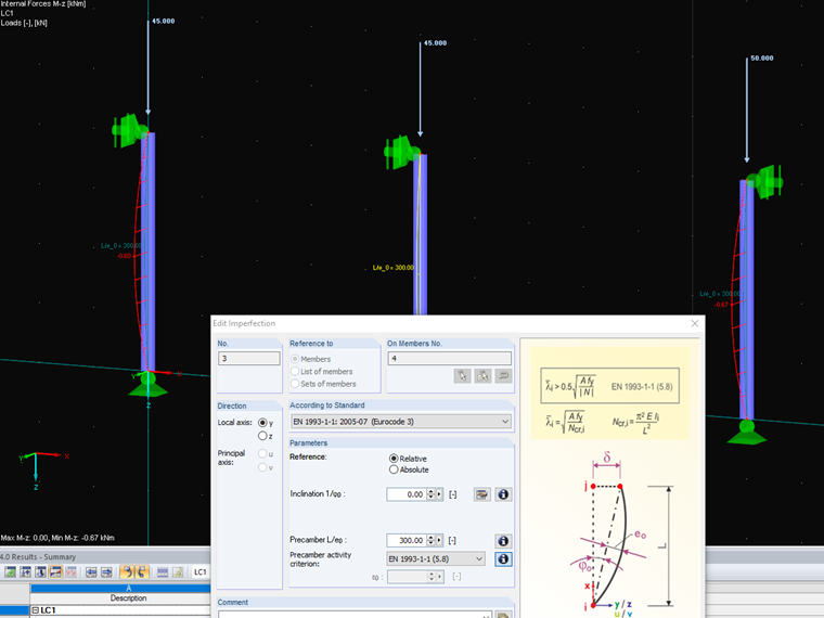 Configuración de imperfecciones